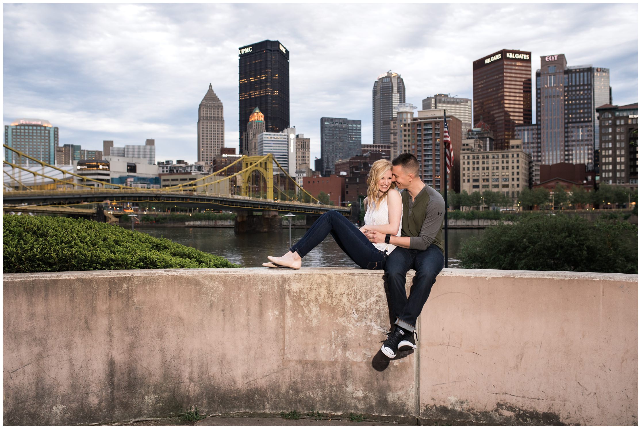pittsburgh north shore, pittsburgh north shore engagement session, pittsburgh engagement photographer, pittsburgh engagement photography, pittsburgh engagement, pittsburgh wedding photographer, pittsburgh wedding photography, pittsburgh wedding, pittsburgh north shore, pittsburgh skyline, pittsburgh couple, engagement photo, engagement photography,